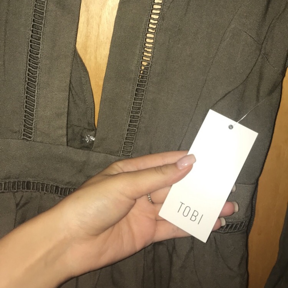 Army Green TOBI Romper